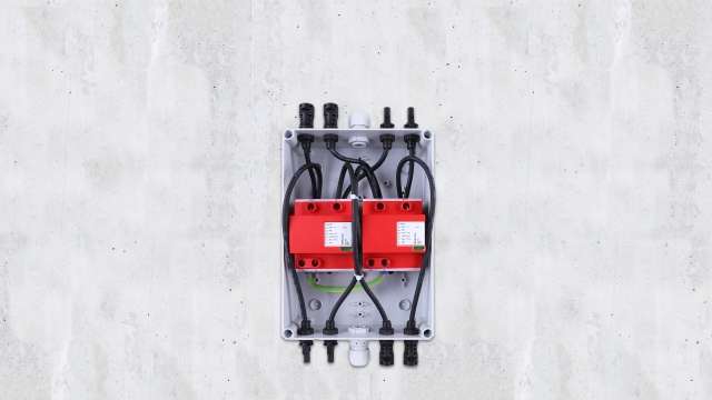 DEHNcube 2 YPV Generatoranschlusskasten