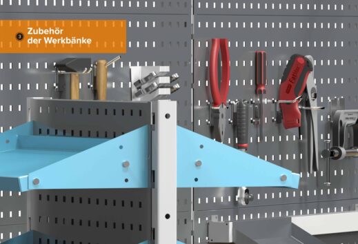 Zubehör für Werkbänke: Aufbauvarianten