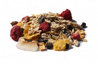 5-grain fruit power organic muesli