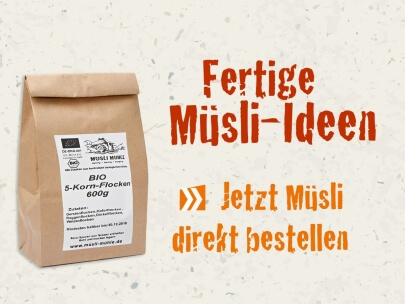 Müsli Mühle – Fertigung
