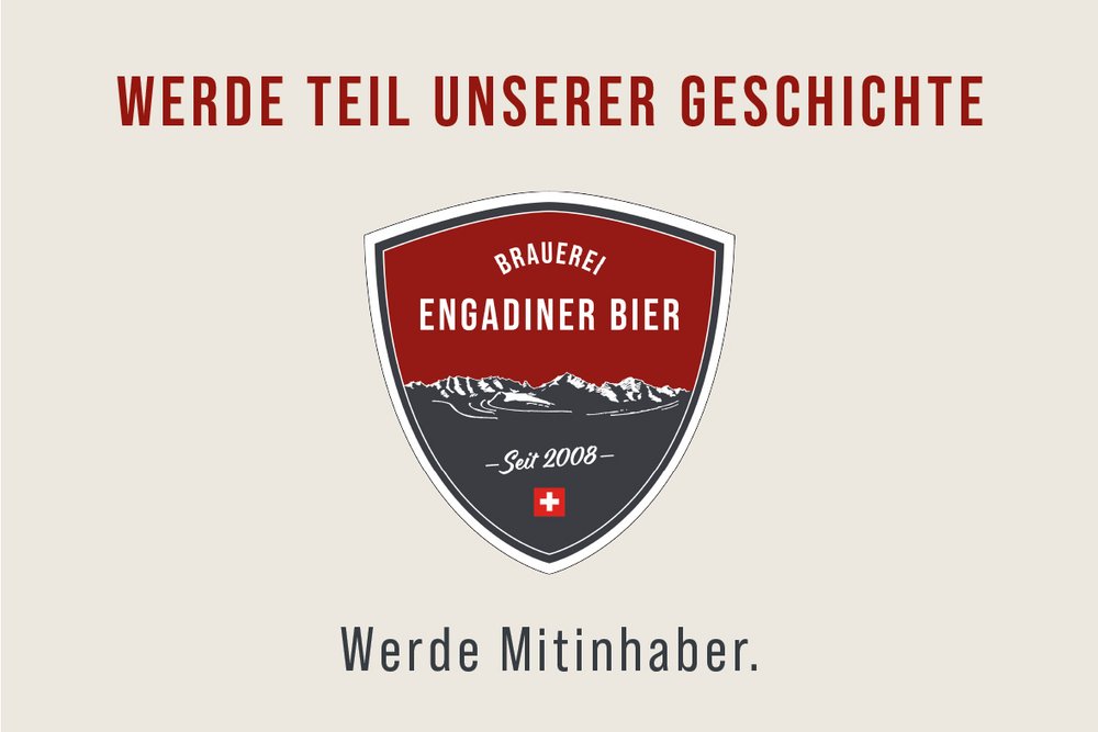 Broschüre Engadiner Bier