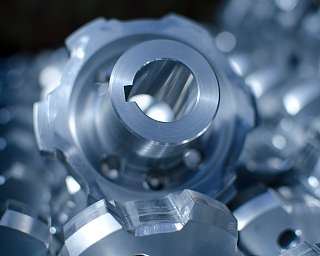 Bearbeitete Metallteile