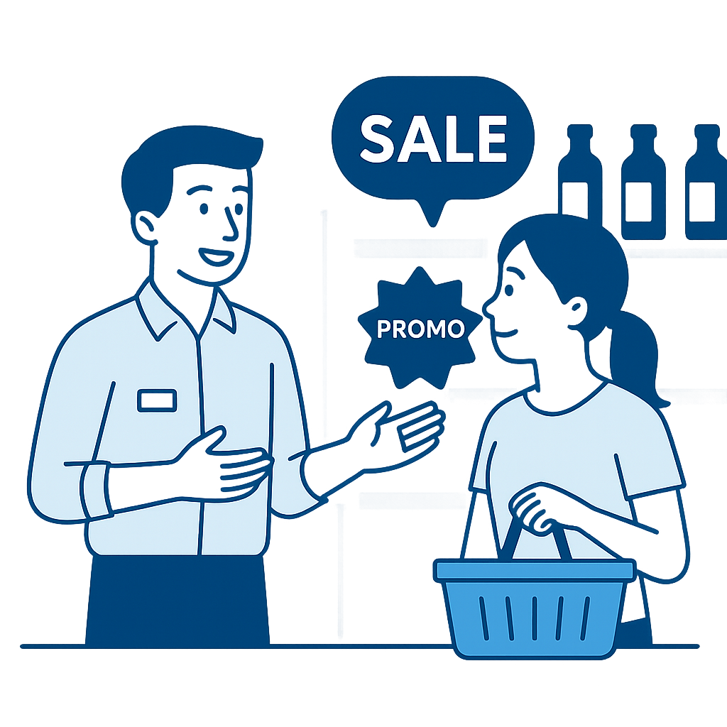 Beschilderung für POS & Retail