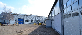 Werkshalle in Mannheim