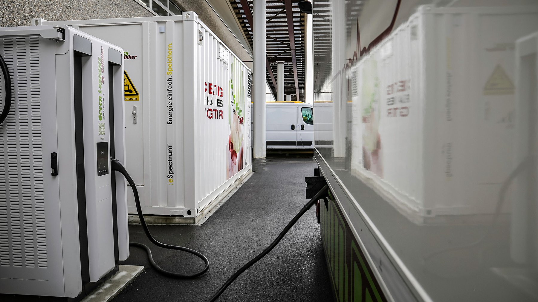 eCube mit Schnellladestation, Galliker Altishofen