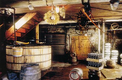 Brauereianlage mit Sudhaus und Kesselhaus