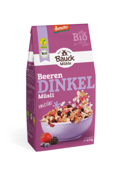 Dinkel Müsli Beeren