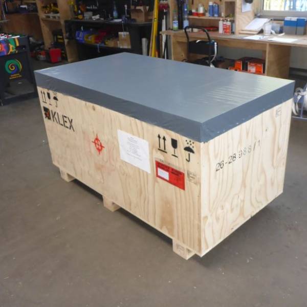 Präzisionsverpackung für Industrietransporte