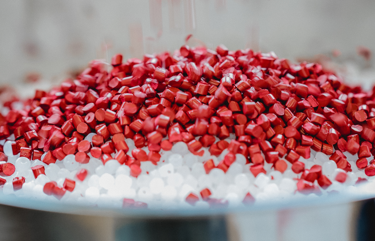Kunststoffgranulat aus biogenen Compounds