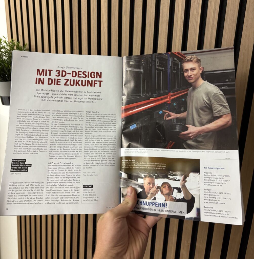 Gründer Jann Dickhaus im IHK Magazin vorgestellt