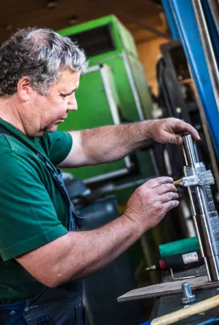 CNC-gefrätes Bauteil