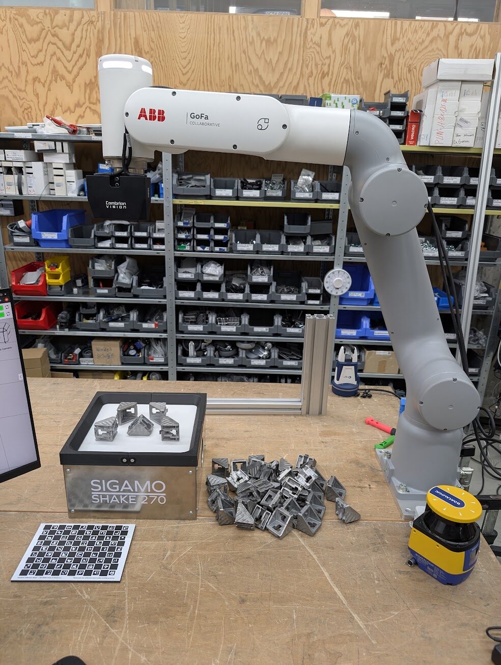 Bin Picking mit Robotik & Bildverarbeitung