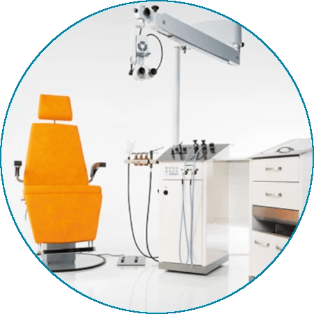ENT workplace (treatment units, chairs)