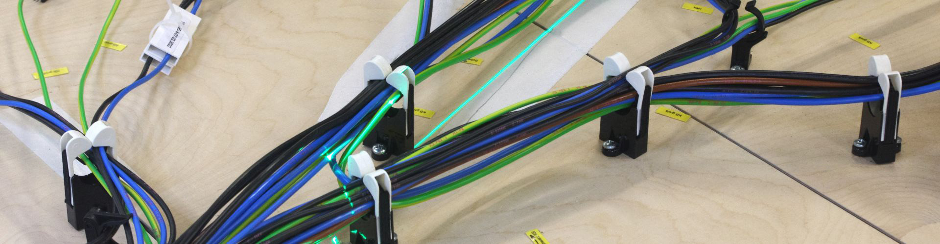 Lichtführung auf dem Verlegebrett