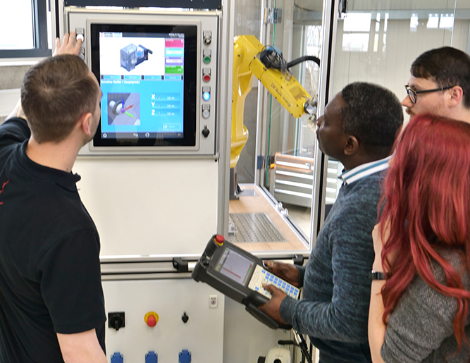 Einfache Bedienung der Automation