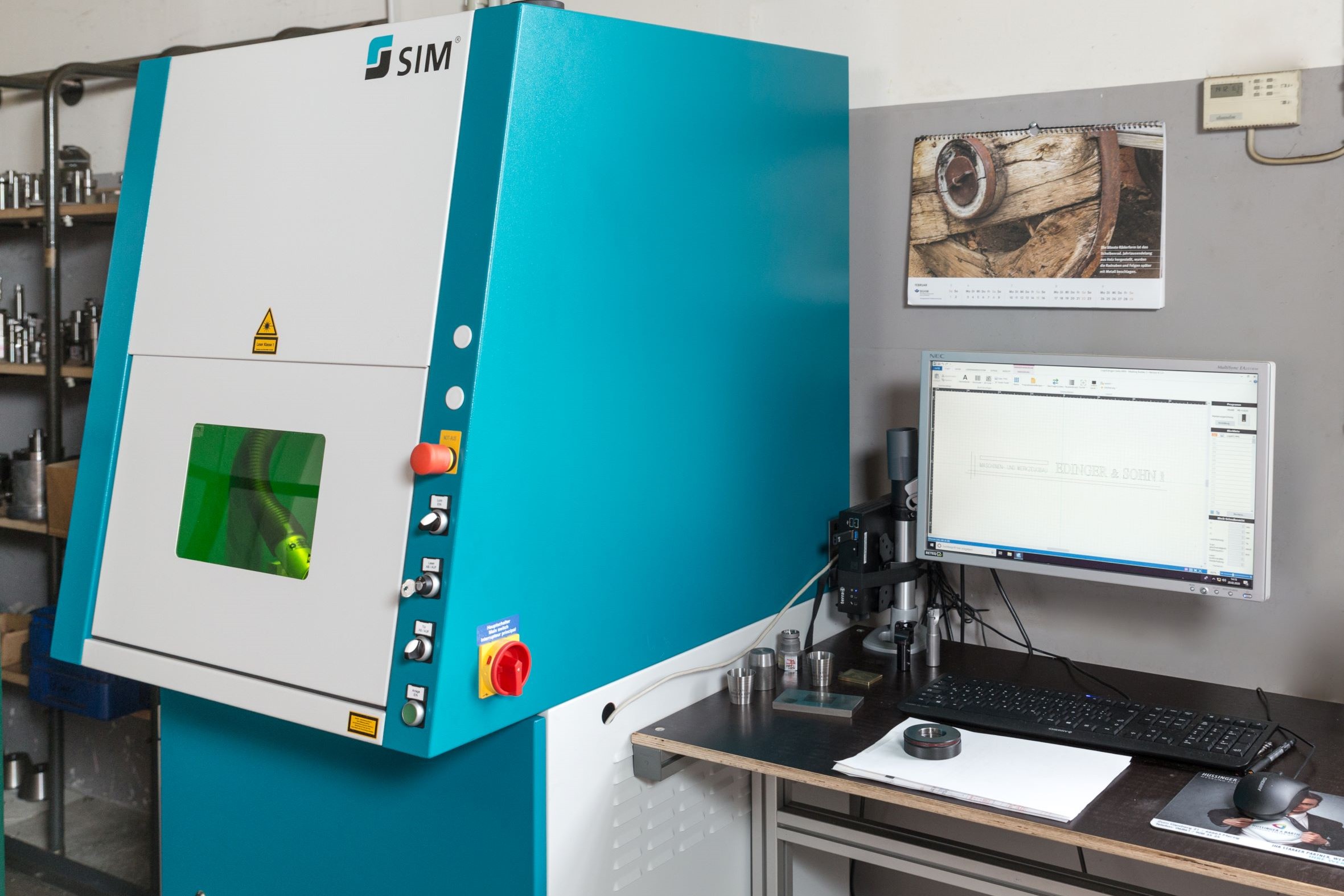 SIM Lasermarkierzelle Advanced