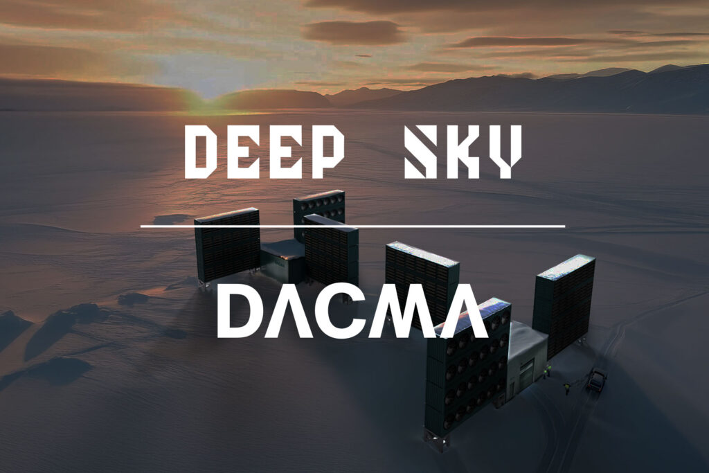 Deep Sky und DACMA – DAC-Anlage in verschneiter Wüste