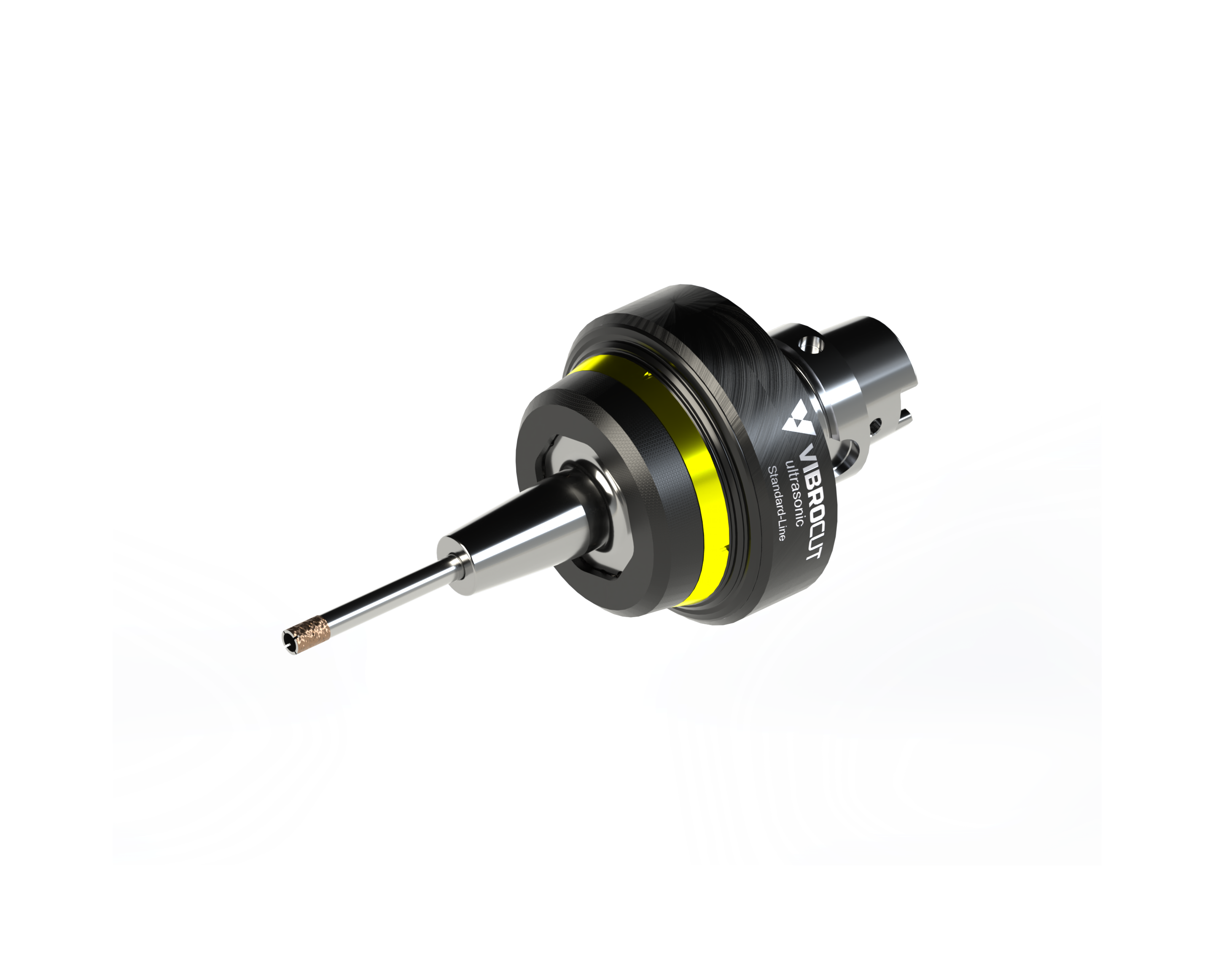 VibroCut ultrasonic-Werkzeughalter (Standard-Line) mit Schleifwerkzeug