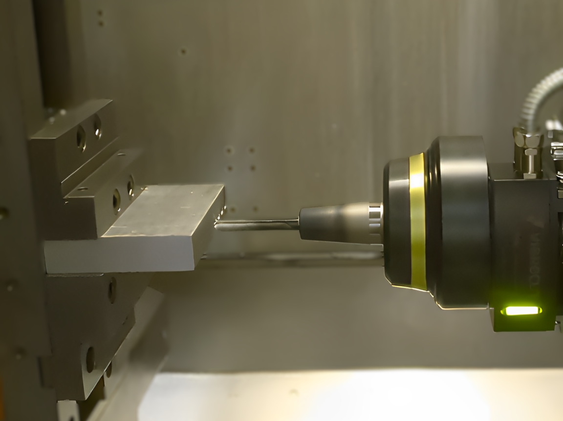 VibroCut ultrasonic-Werkzeughalter im Einsatz beim Bohren
