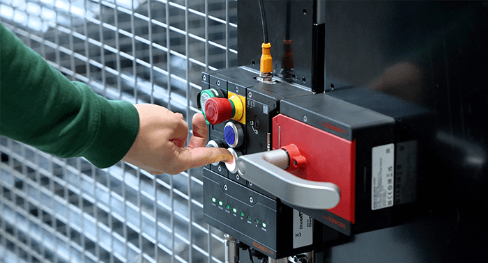Sicherheitstürsystem MGB2 mit Schlüsselsystem CKS2