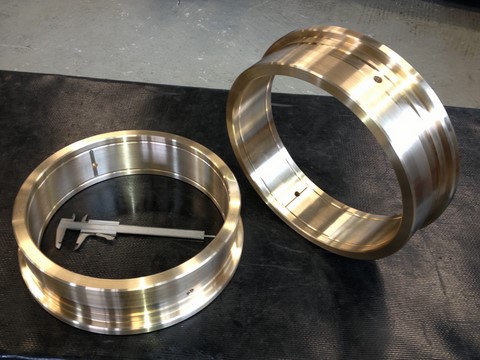 CNC-gefrästes Bauteil