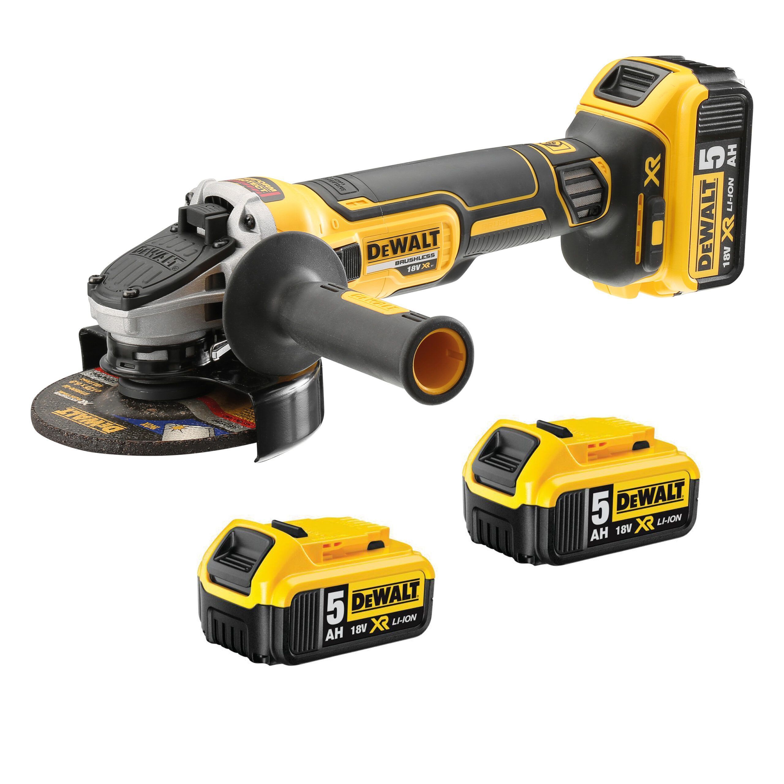 Cordless angle grinder