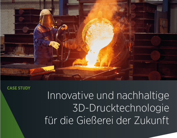 3D-gedruckte Sandform