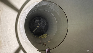 GRP pipe connection