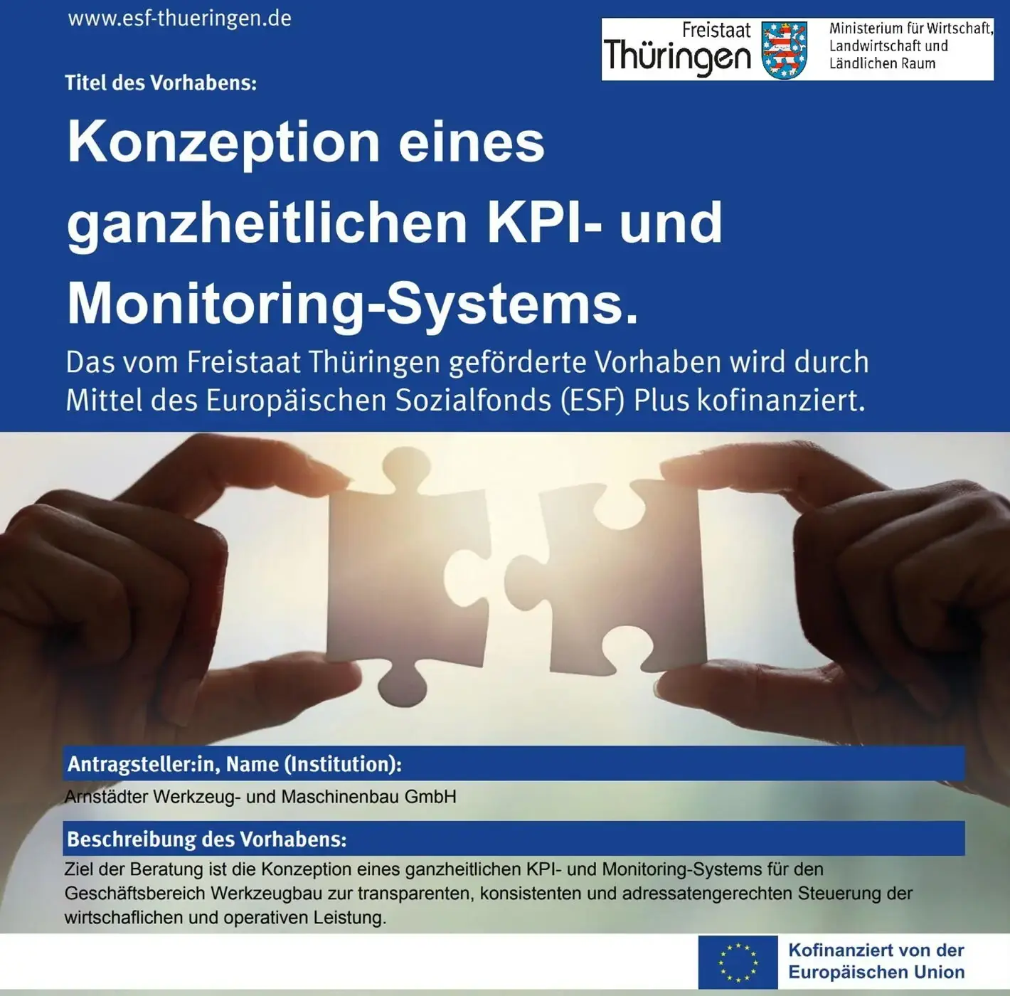 Unternehmenssitz der Arnstädter Werkzeug- und Maschinenbau GmbH