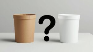 Karton vs. Plastik