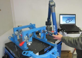 Qualitätskontrolle mit FARO Quantum Messarm