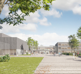 Gesamtschule Altenessen-Süd mit RC-Beton
