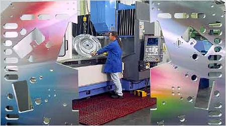 CNC-gefrästes Aluminiumwerkstück
