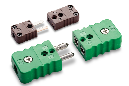 Thermoelement-Steckverbinder, Miniatur und Standard