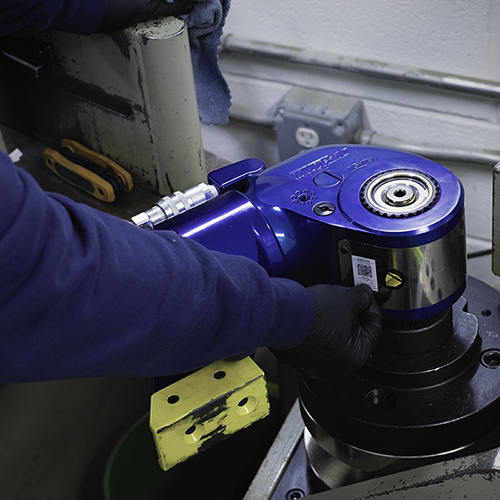 Kalibrierung eines MXT+ Hydraulik-Drehmomentschlüssels