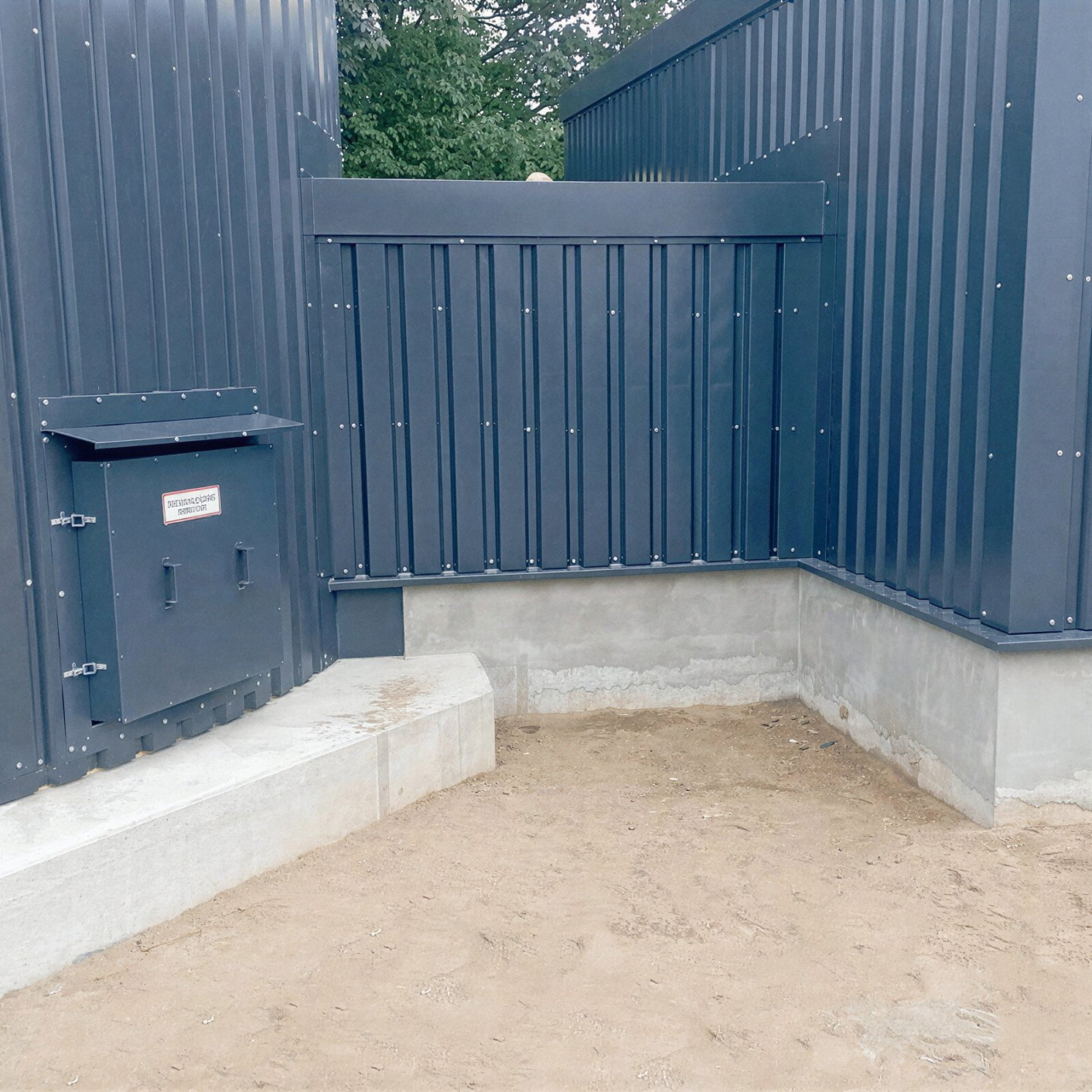 Pumpenzentrale als Zusatzbau