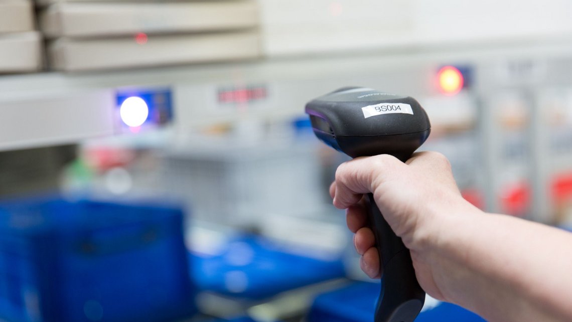 Scanner-Integration im Verteilzentrum