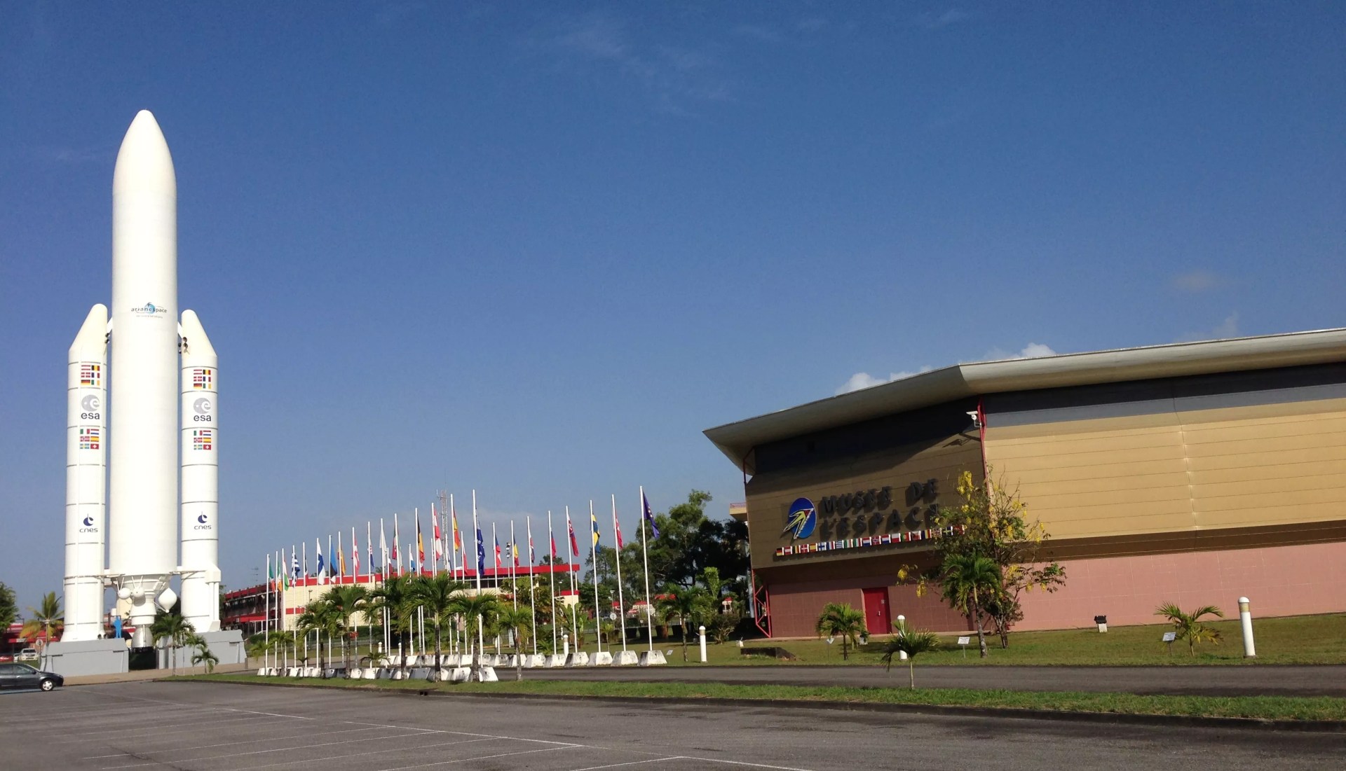 Coral-Anlage im Centre Spatial Guyanais, Kourou