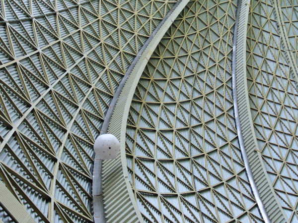 Aerialworker 1 im Stahlfachwerk