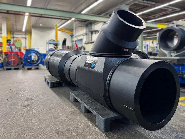 Sonderbauteil Druckabwasserleitung