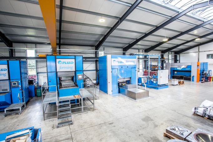 Komplexes Formteil aus Blech