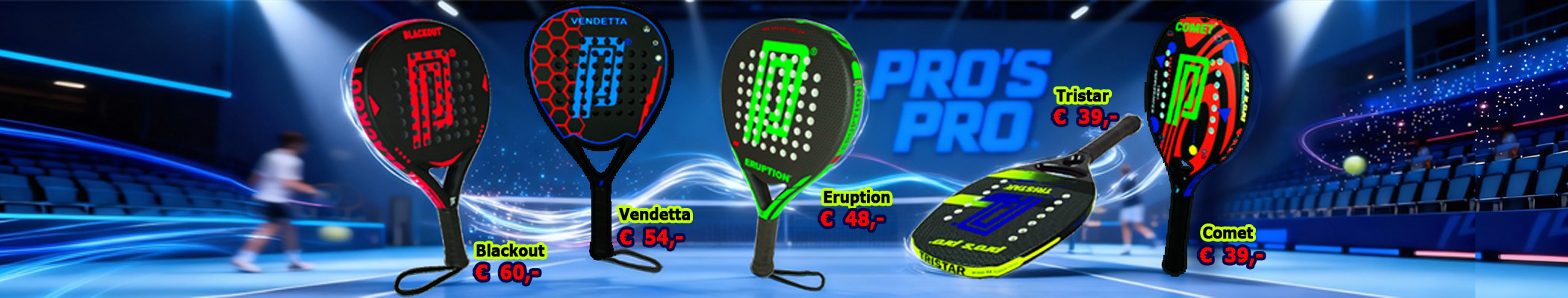 Paddle rackets