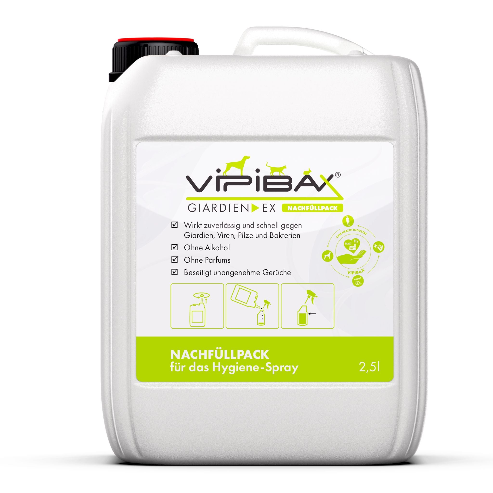 Giardien EX® Hygiene-Spray Nachfüllpack 2,5 l