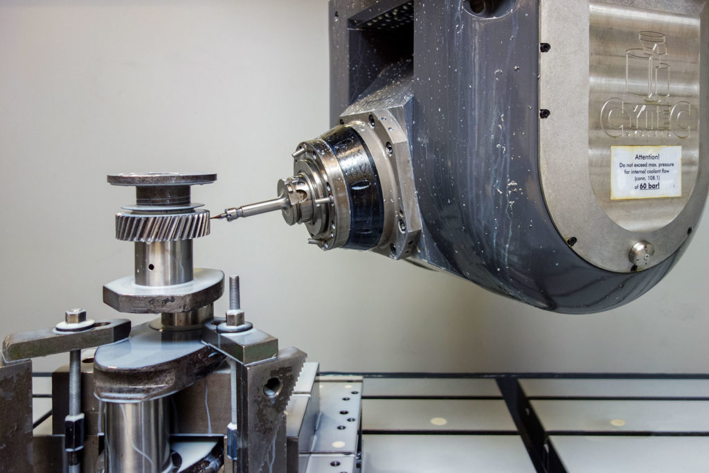 CNC-Fräsen eines Werkstücks