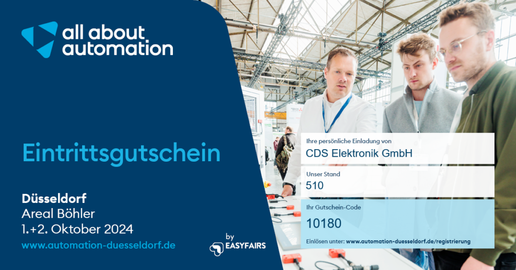Messestand all about automation