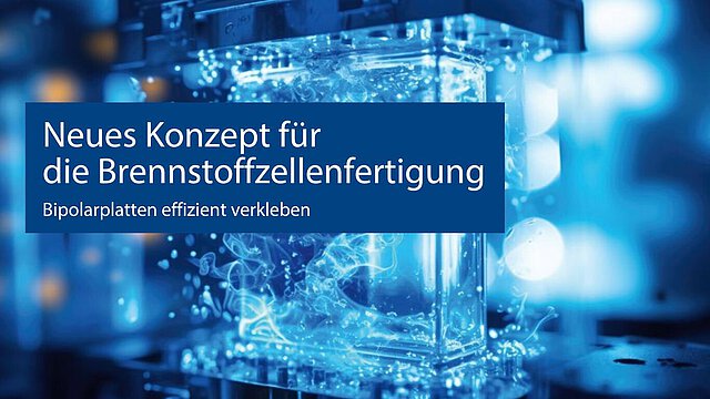 Klebstofflösung für Bipolarplattenverklebung
