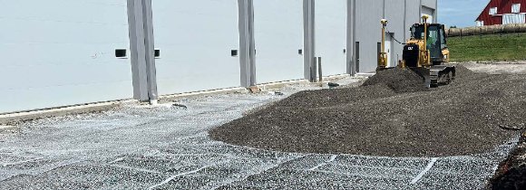 Bodenstabilisierung Kranstellfläche