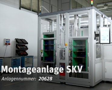 Vollautomatische Montage- und Prüfanlage Motorschutzrelais