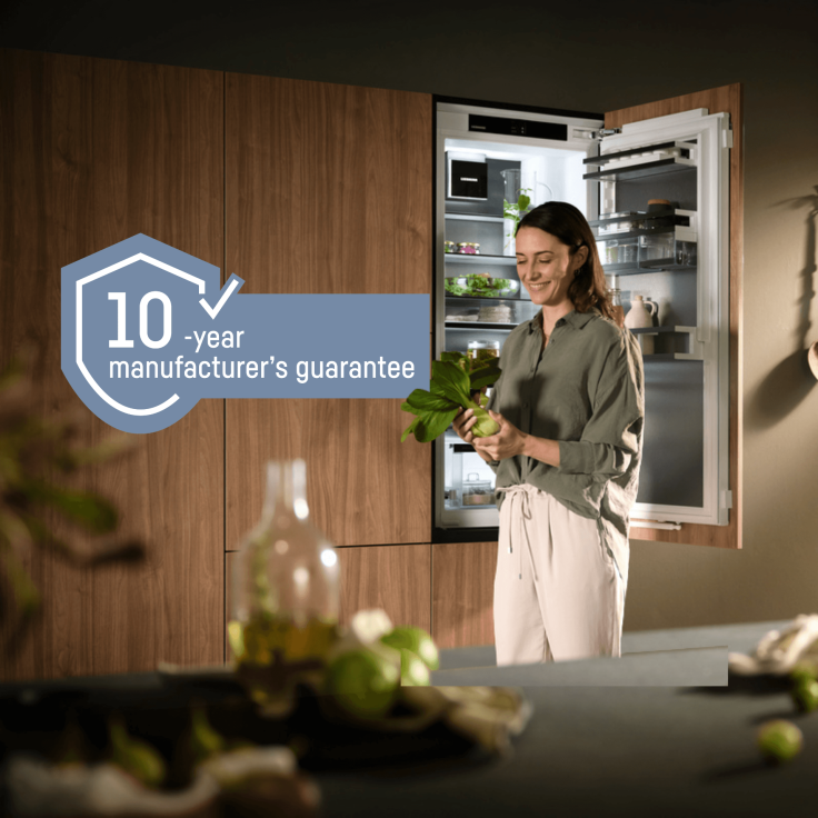 Einbaukühlschrank mit BioFresh und 10-Jahres-Garantie