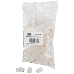 VDV826-764 Pass-Thru Modular Data Plugs, RJ45-CAT6A